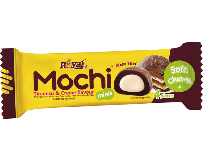 Royal Family Mochi Mini Tiramisu & Creme