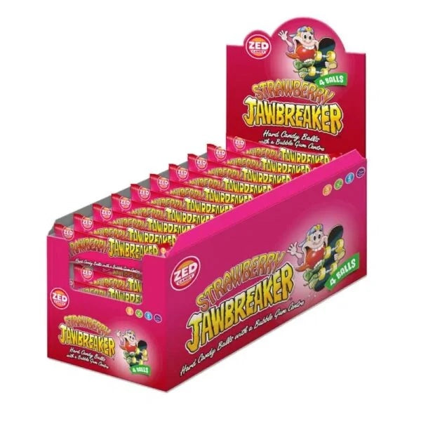 Jawbreakers 4-Pack Strawberry