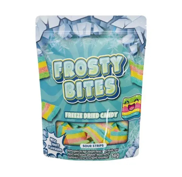 Frosty Bites Sour Strips Freeze Dried Candy